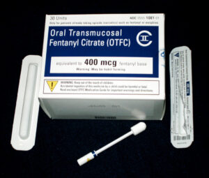 Fentanyl lollipops