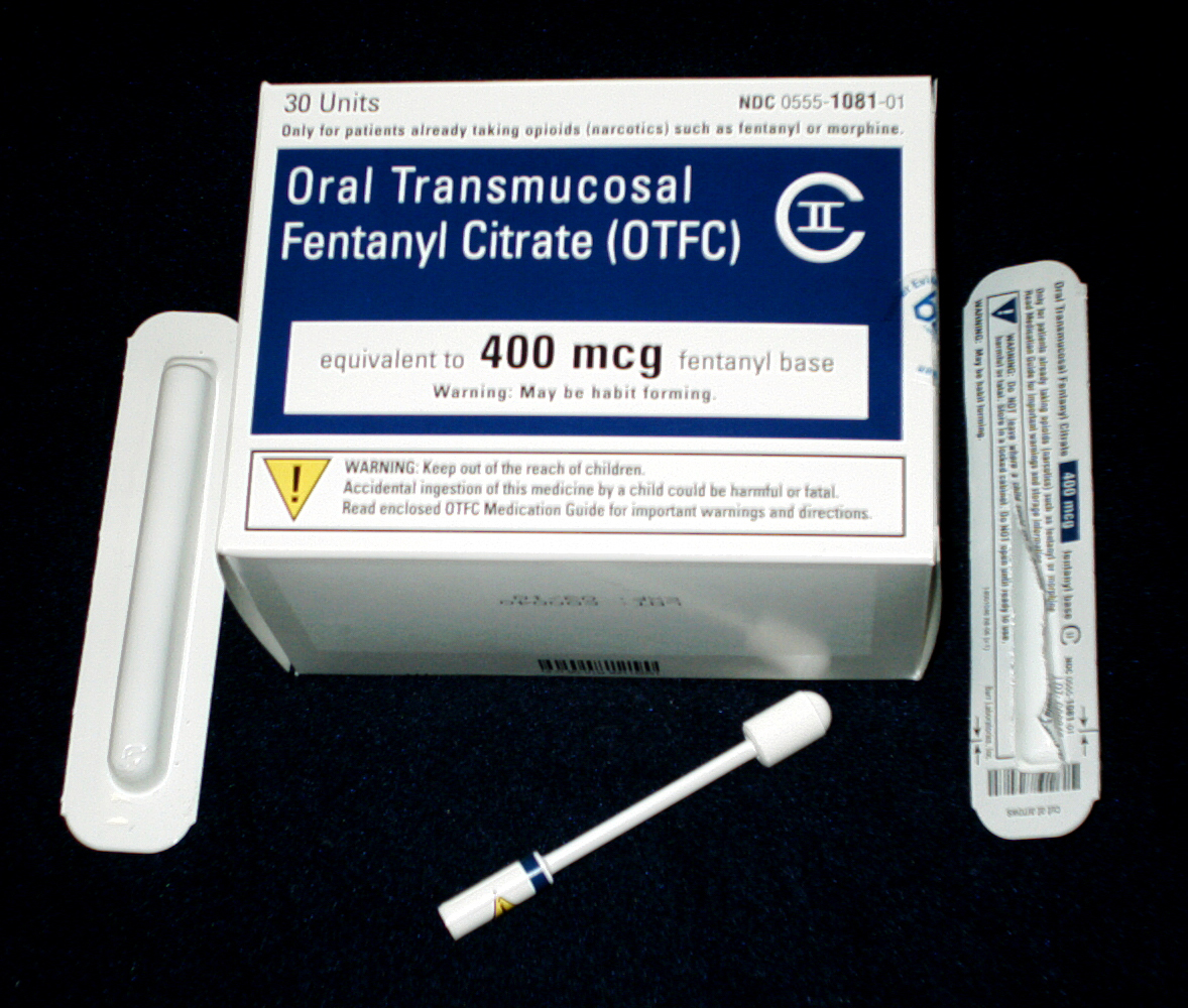Fentanyl lollipops